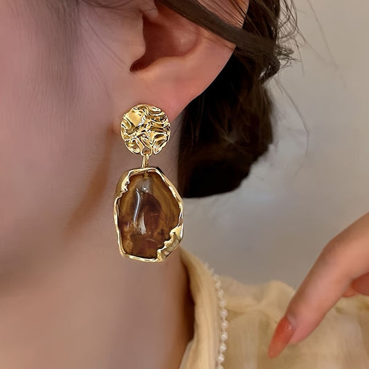 Golden Ember Earrings