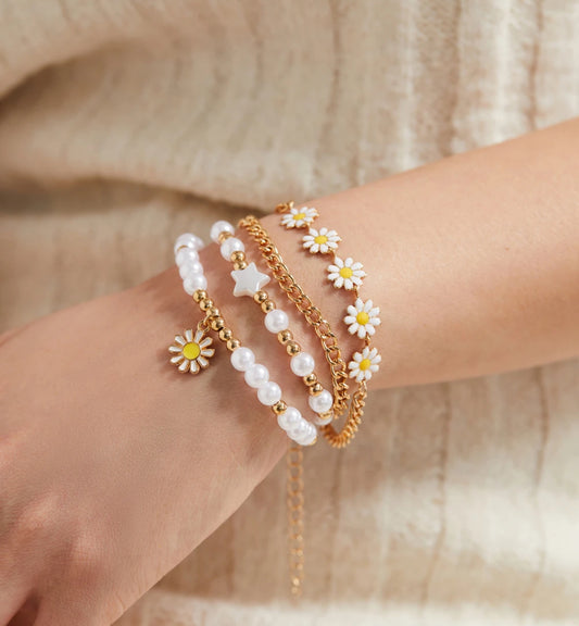 Daisy Daydream Bracelet Set