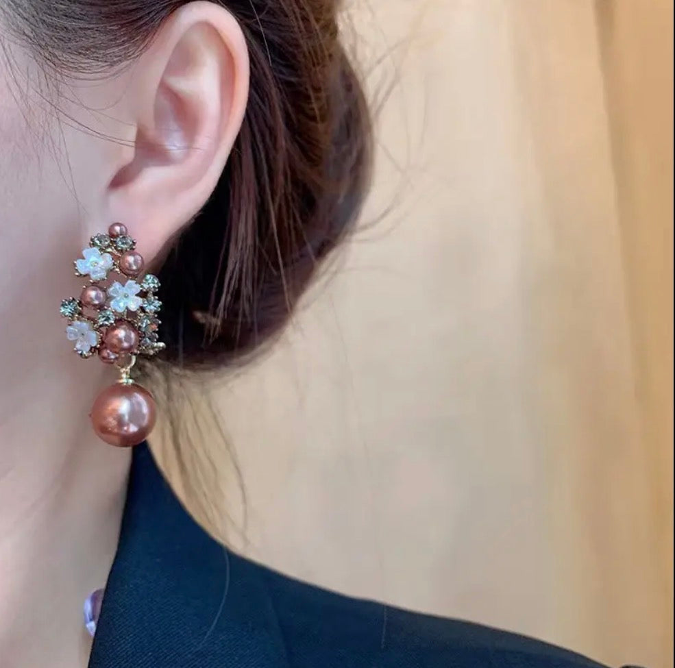 Luxe Floral Earrings