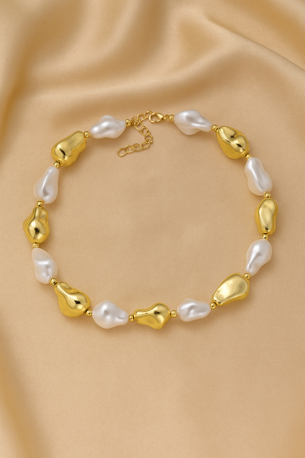 Molten Pearl Necklace