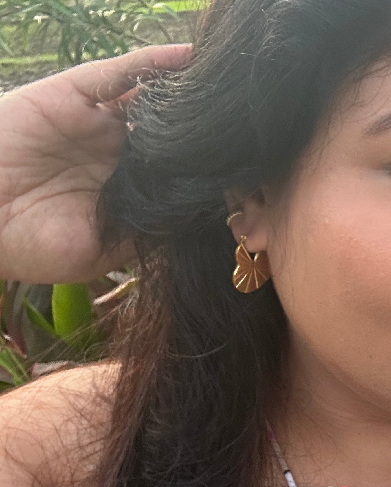 Sunray Gold Earrings