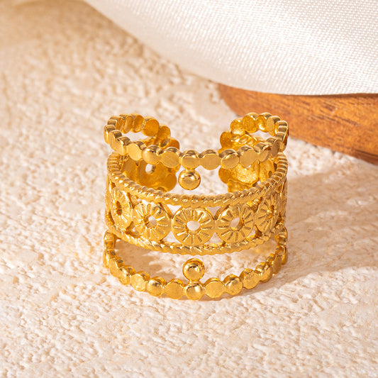 Vintage Floral Ring