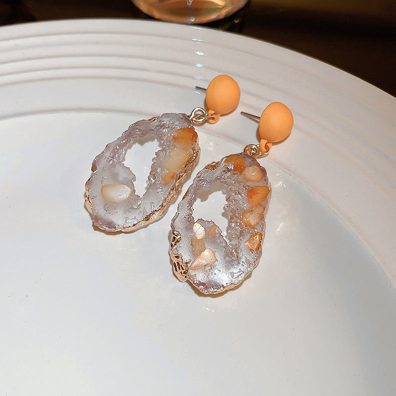 Sunlit Crystal Earrings