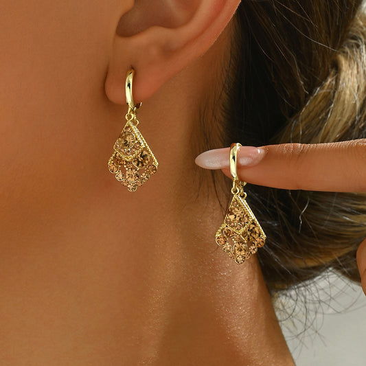 Honeyed Prism Earrings