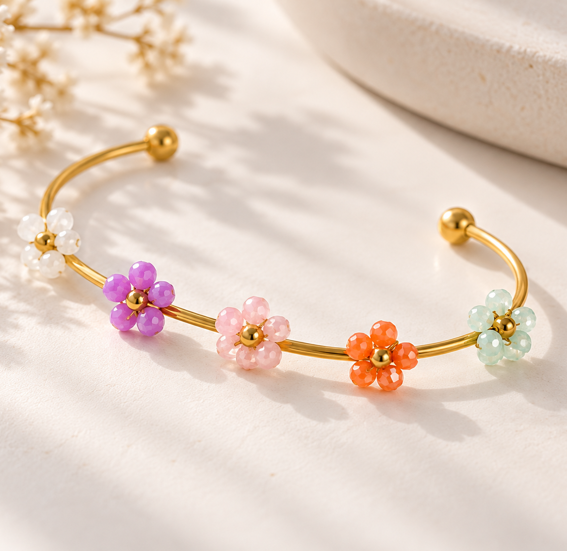 Garden of Hues Cuff