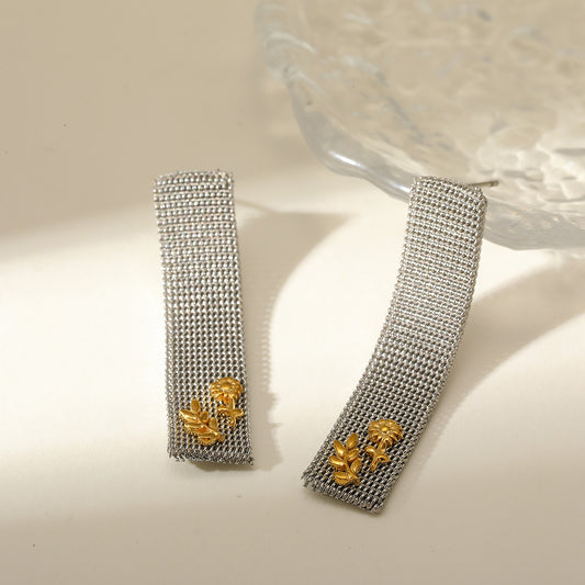 Silver Veil Earrings