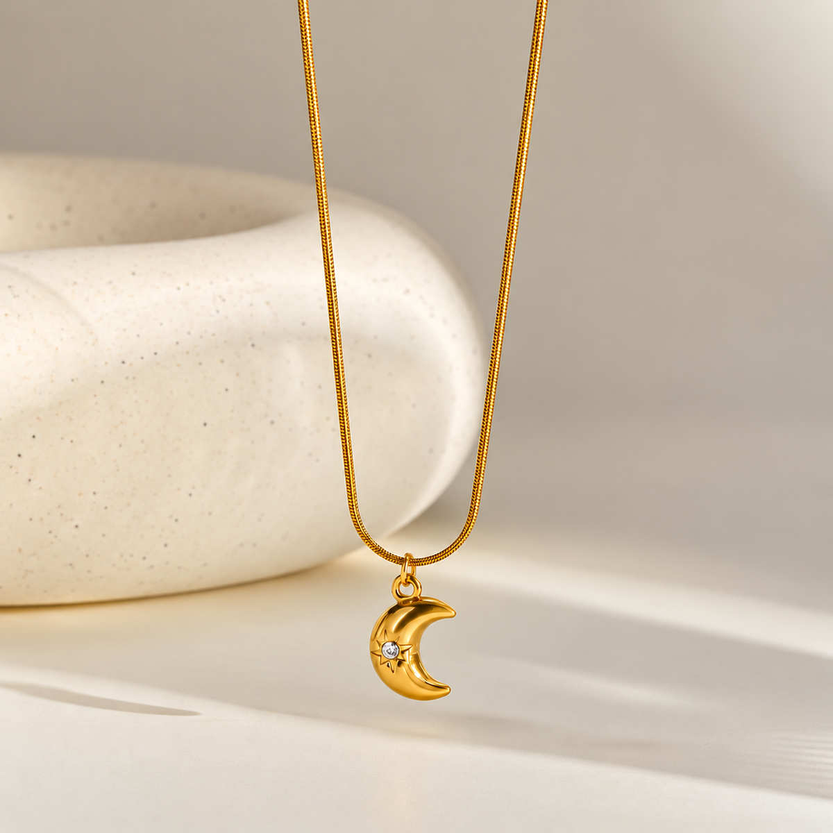 Crescent Moon Necklace
