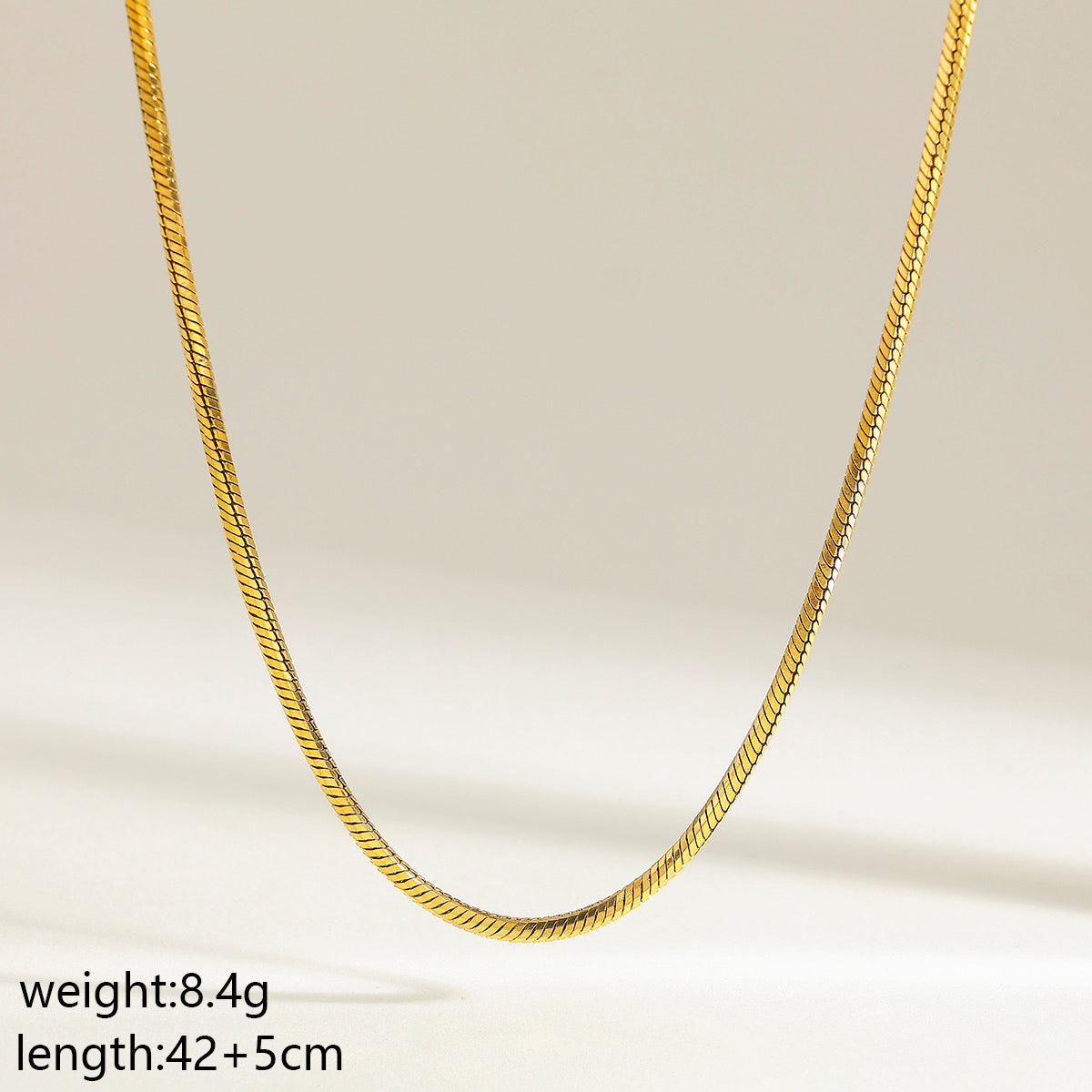 Sleek Snake Necklace