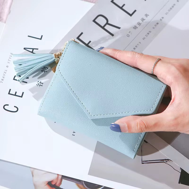 Serene Tassel Mini Wallet