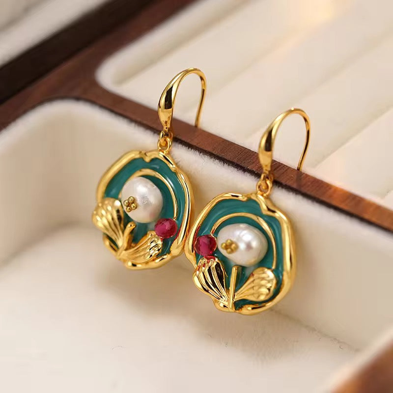 Blooming Aura Earrings