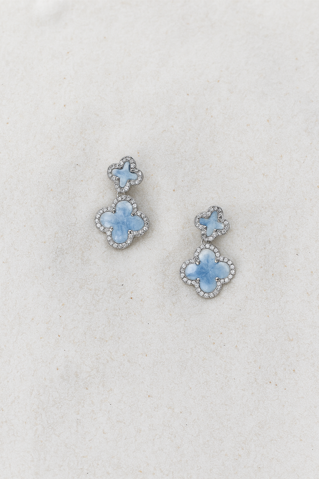 Sky Mist Drop Earrings