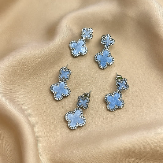 Sky Mist Drop Earrings