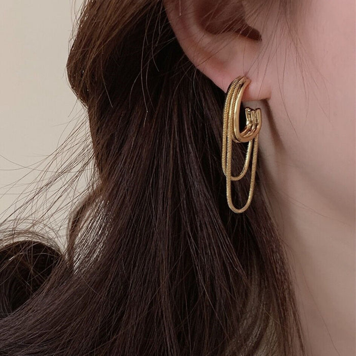 Eternal Luxe Gold Earrings