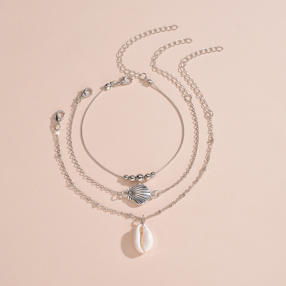 Coastal Charm Anklet Set
