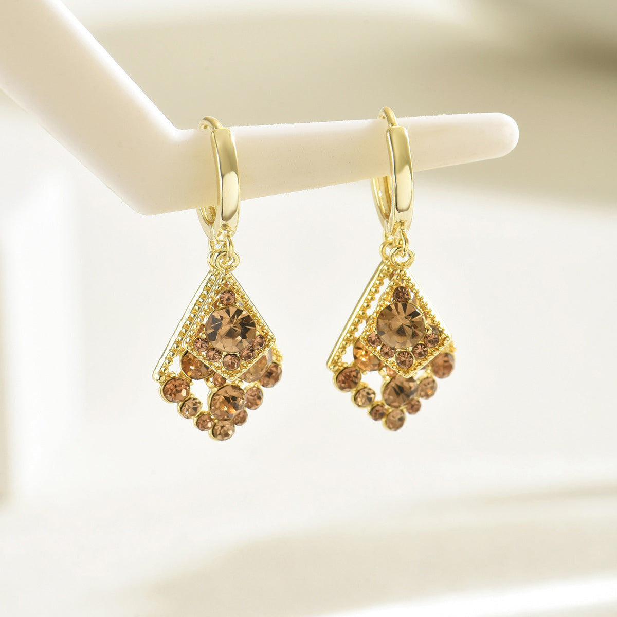 Honeyed Prism Earrings
