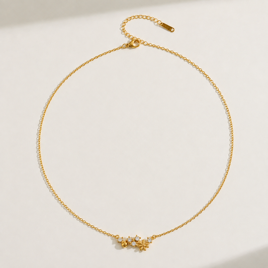Crystal Garland Necklace