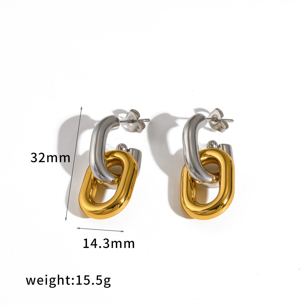 Linked Up Earrings