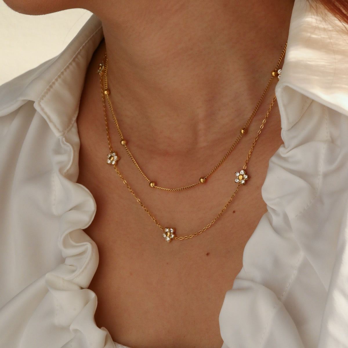 Everbloom Layered Necklace