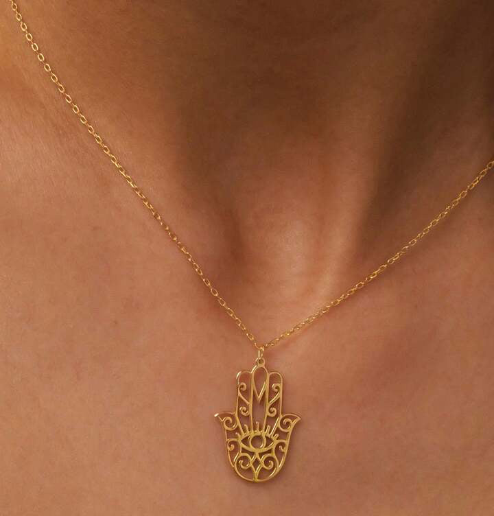 Evil Eye Hamsa Necklace