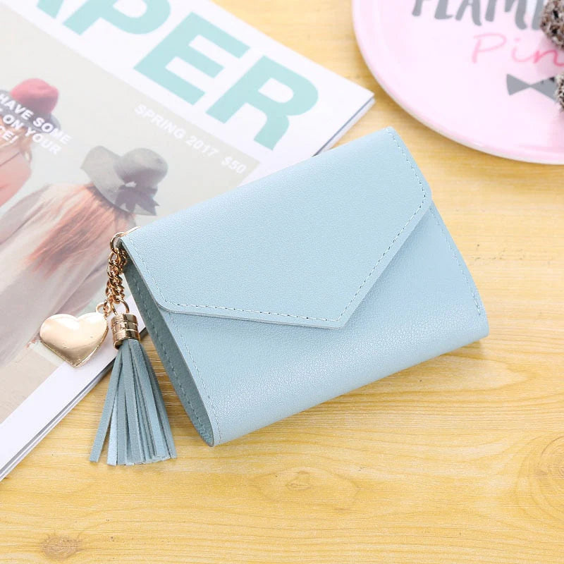 Serene Tassel Mini Wallet