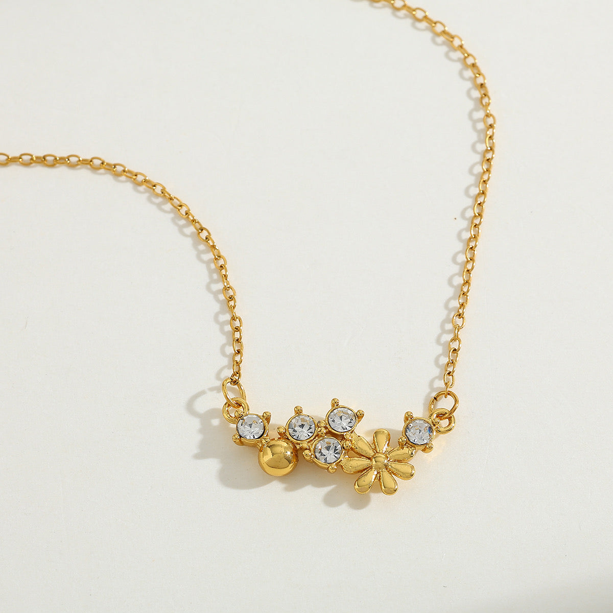 Crystal Garland Necklace