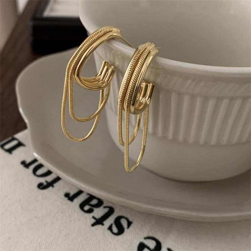 Eternal Luxe Gold Earrings
