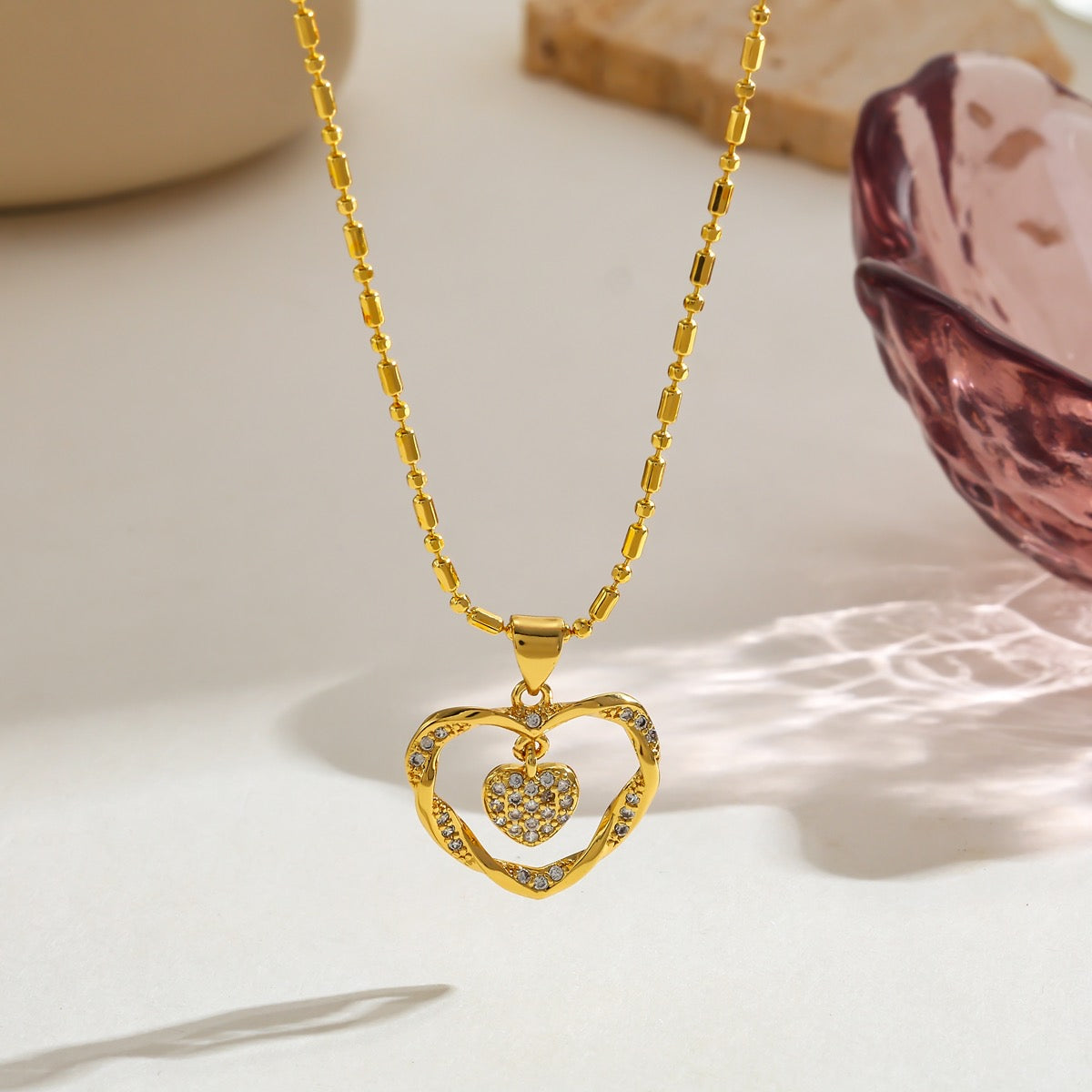 Lumière Heart Necklace
