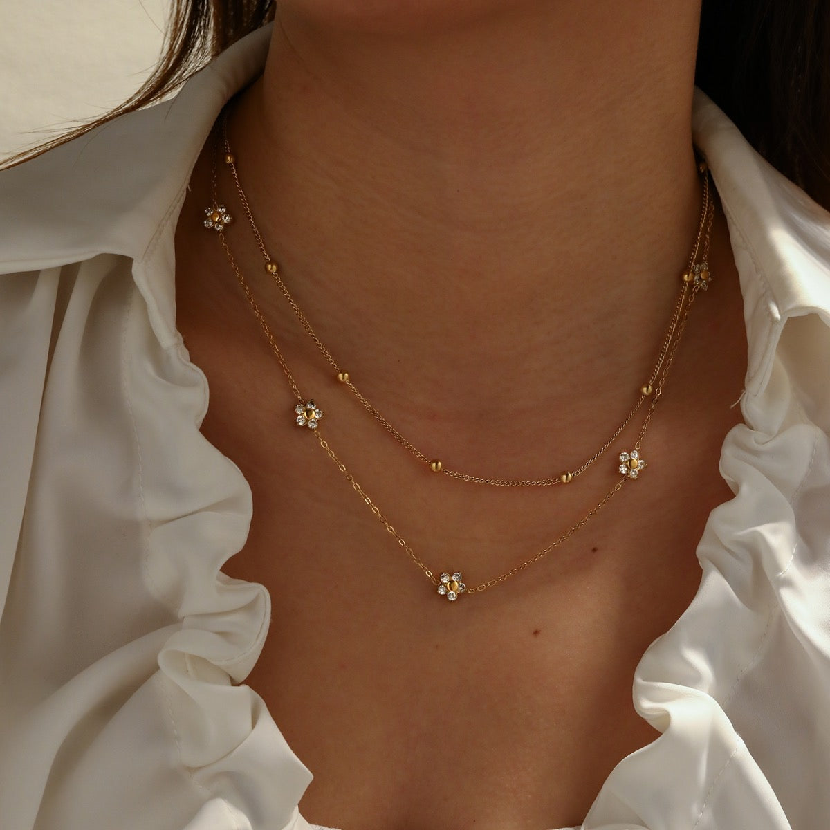 Everbloom Layered Necklace