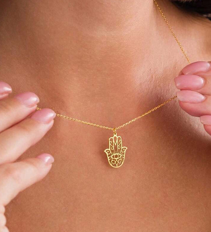 Evil Eye Hamsa Necklace