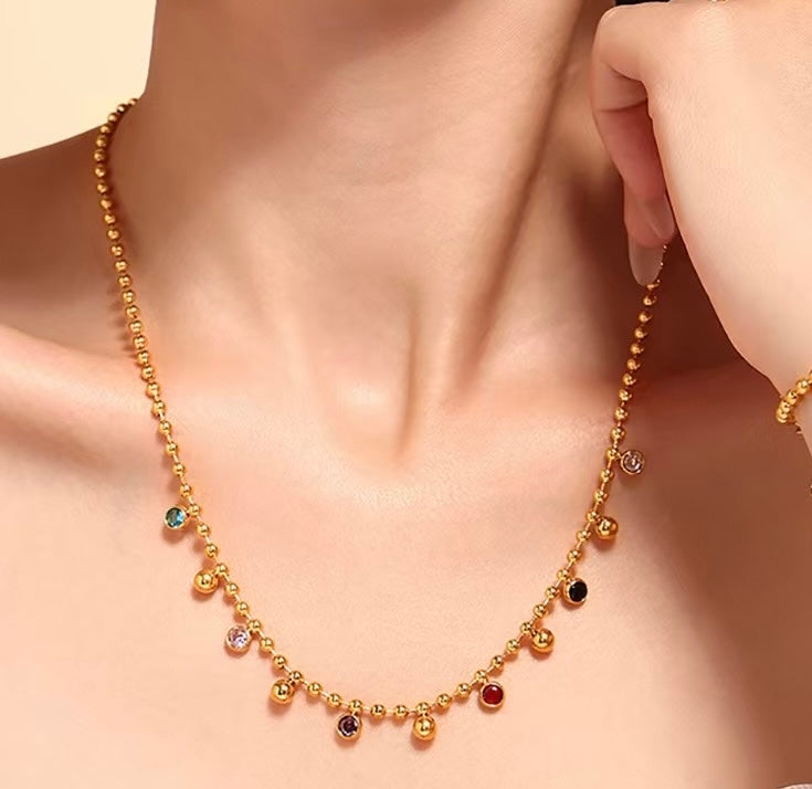 Brisa Multigem Necklace