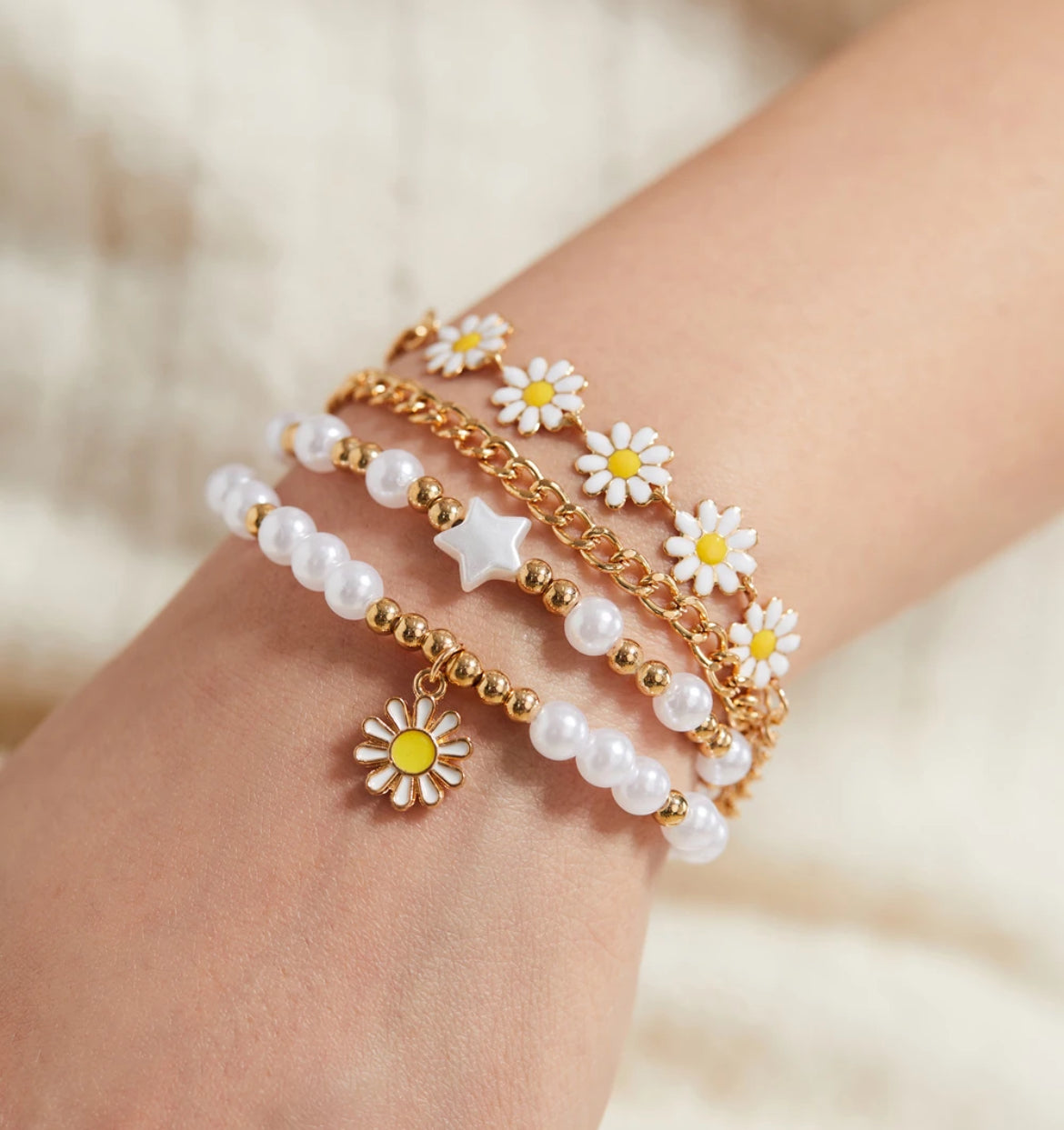Daisy Daydream Bracelet Set