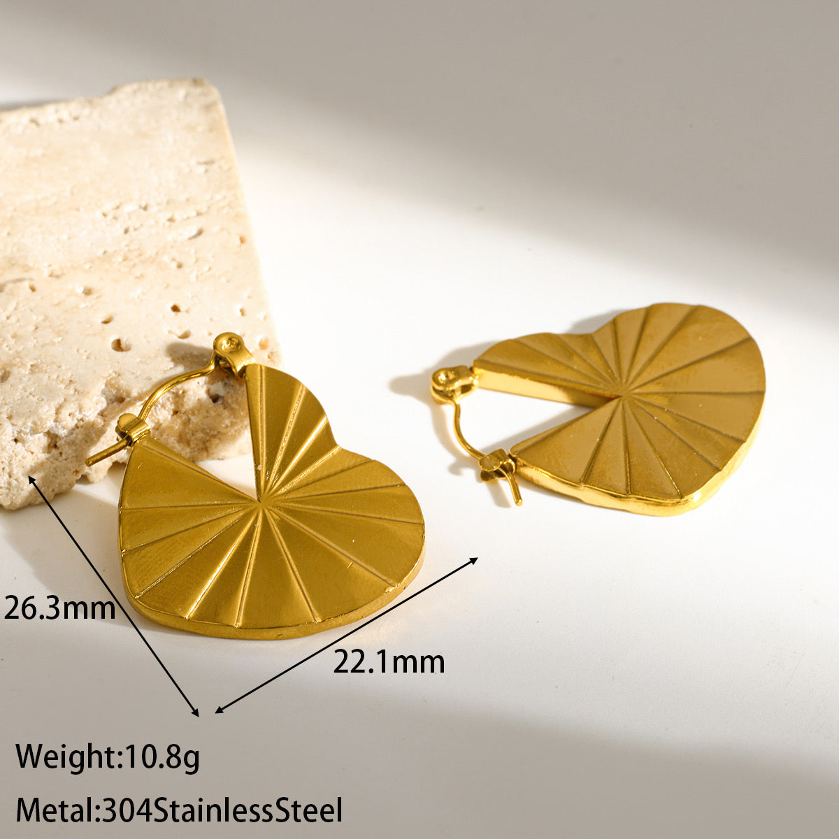 Sunray Gold Earrings