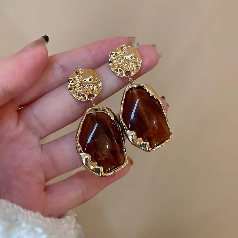 Golden Ember Earrings