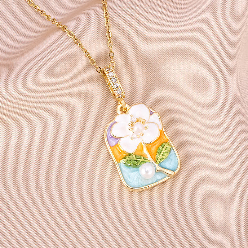 Garden Grace Floral Necklace