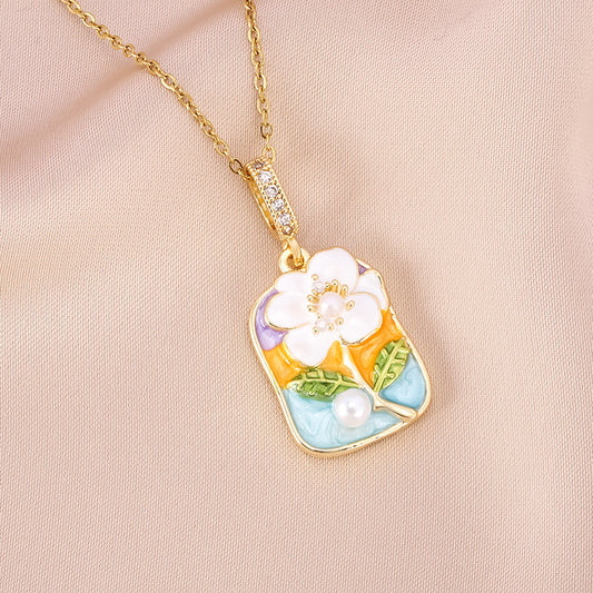 Garden Grace Floral Necklace