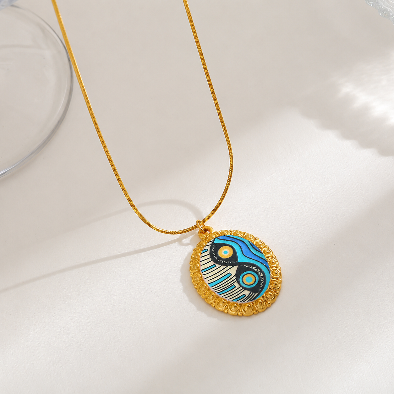 Balance Medallion Necklace