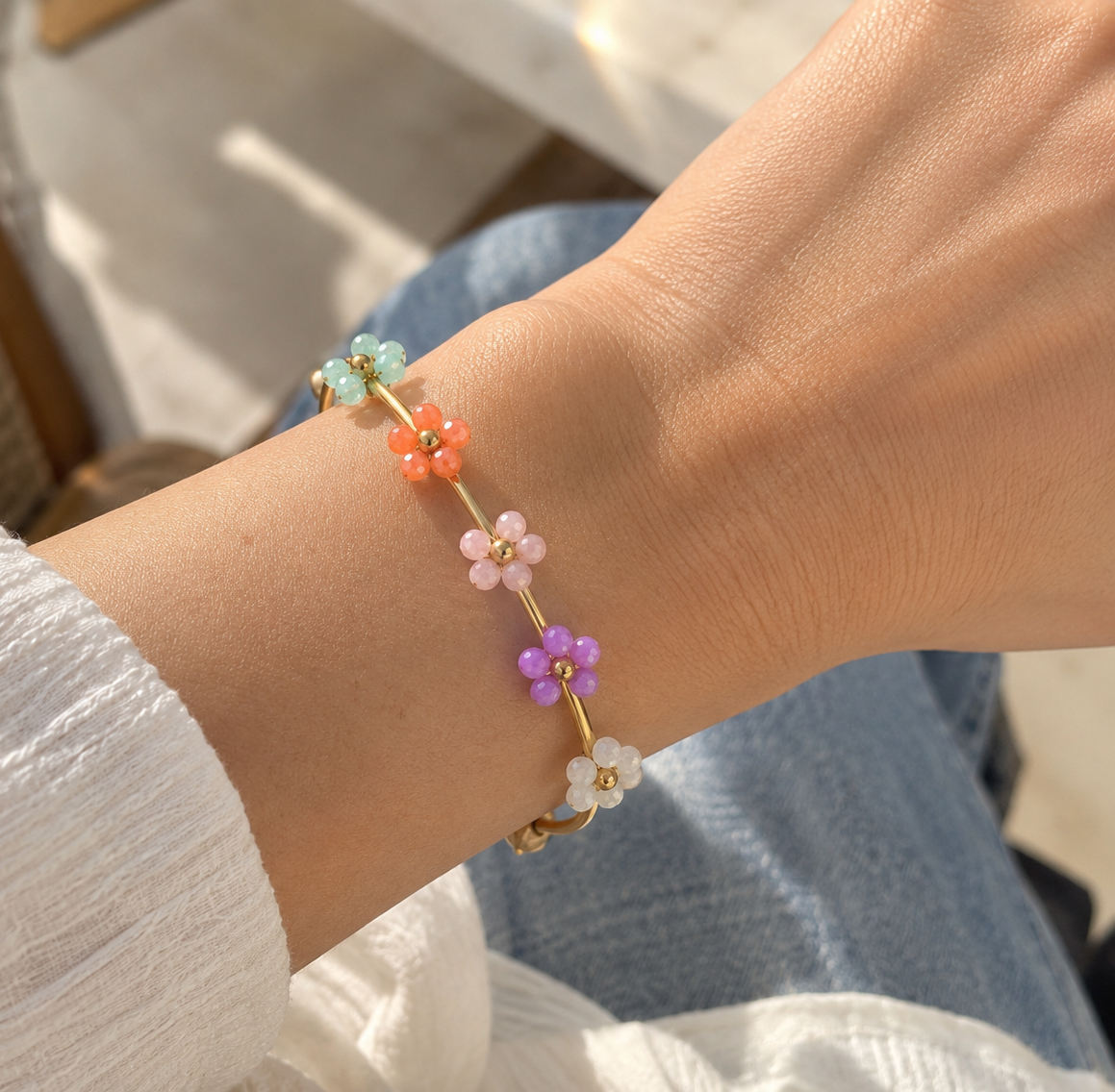 Garden of Hues Cuff