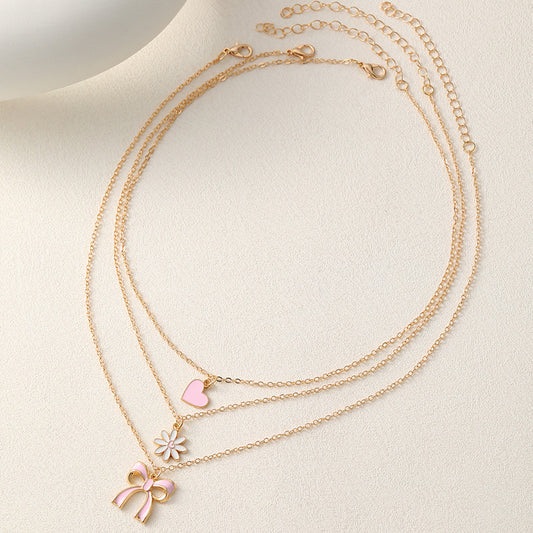 Blush Necklace Set