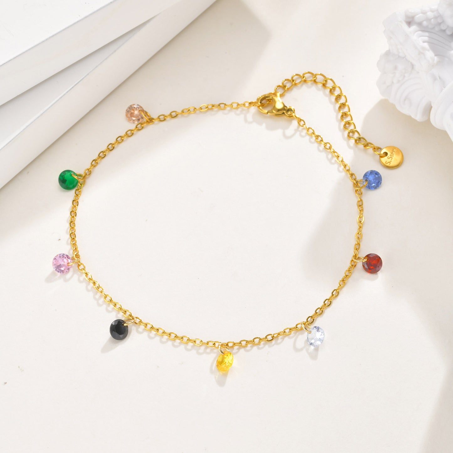 Aurora Drops Anklet
