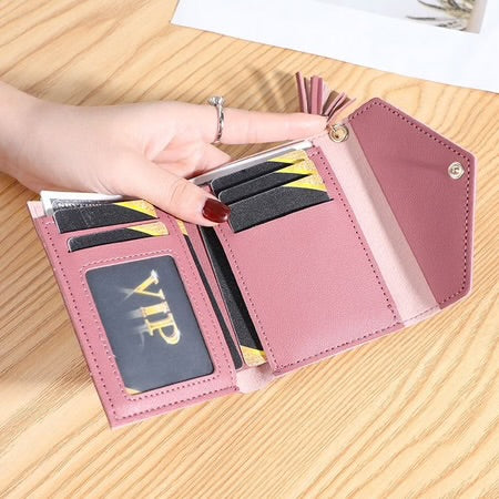 Velora Tassel Mini Wallet