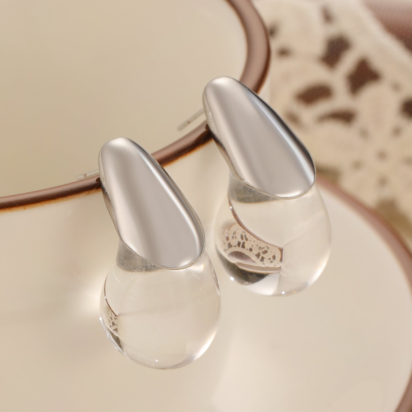 Glass Whisper Earrings