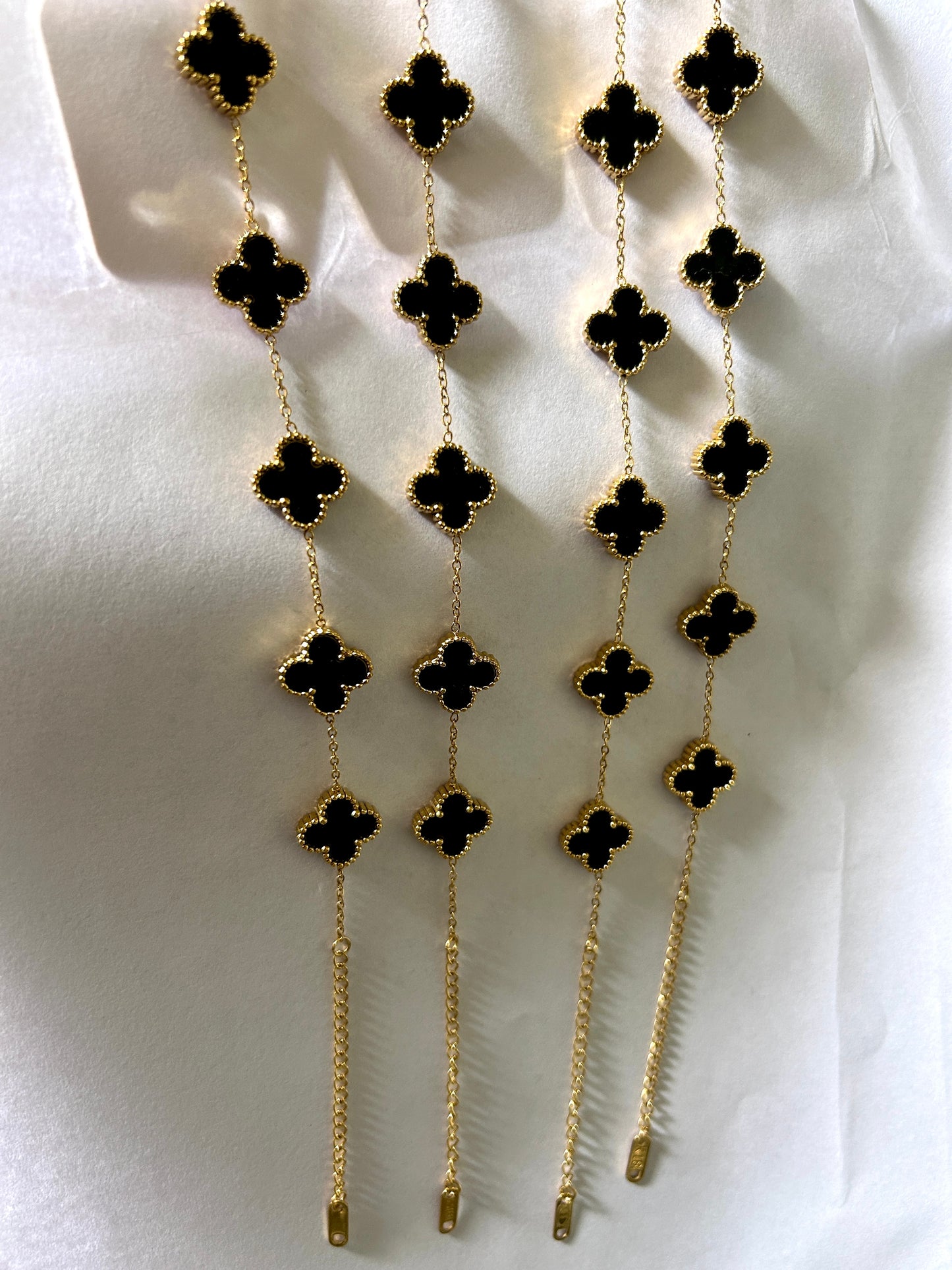 Noir Clover Convertible Bracelet