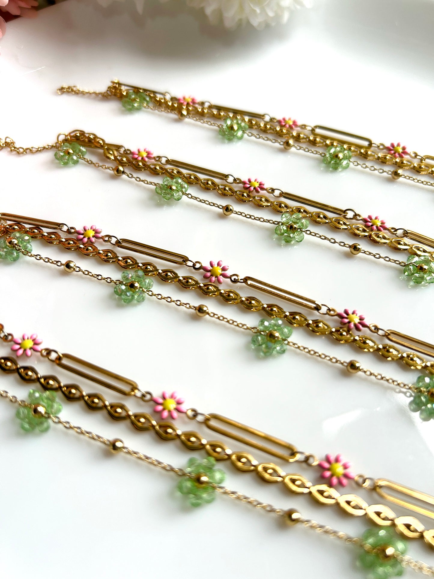Green Blossom Bracelet