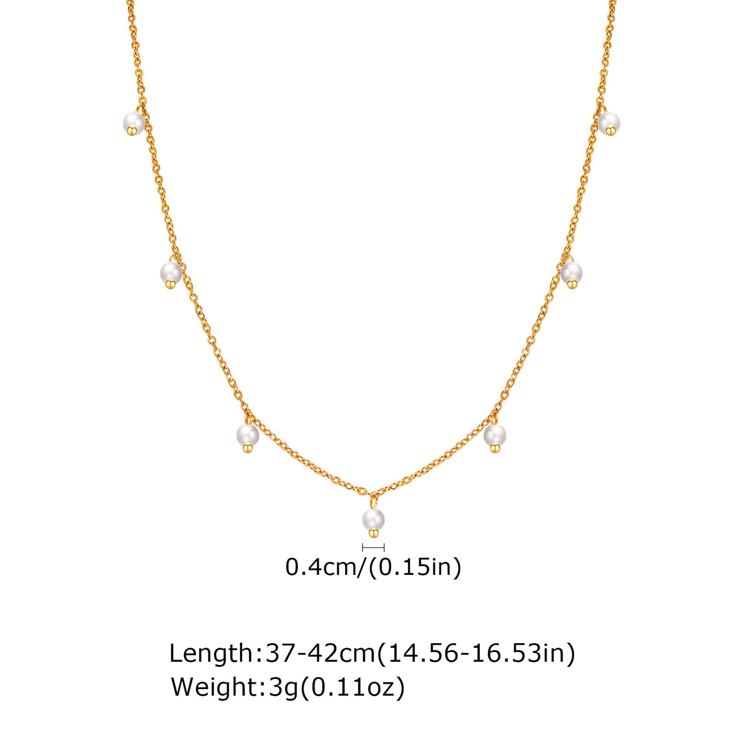 Ballerina Pearl Necklace