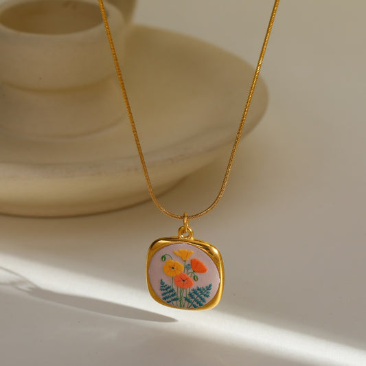 Pastel Meadow Necklace