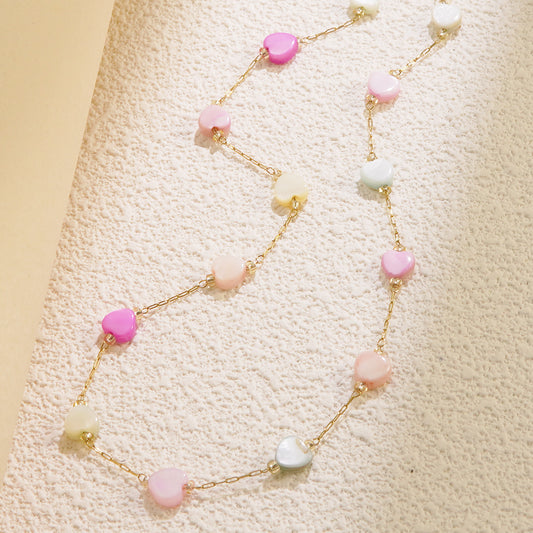 Pastel Heartbeats Necklace