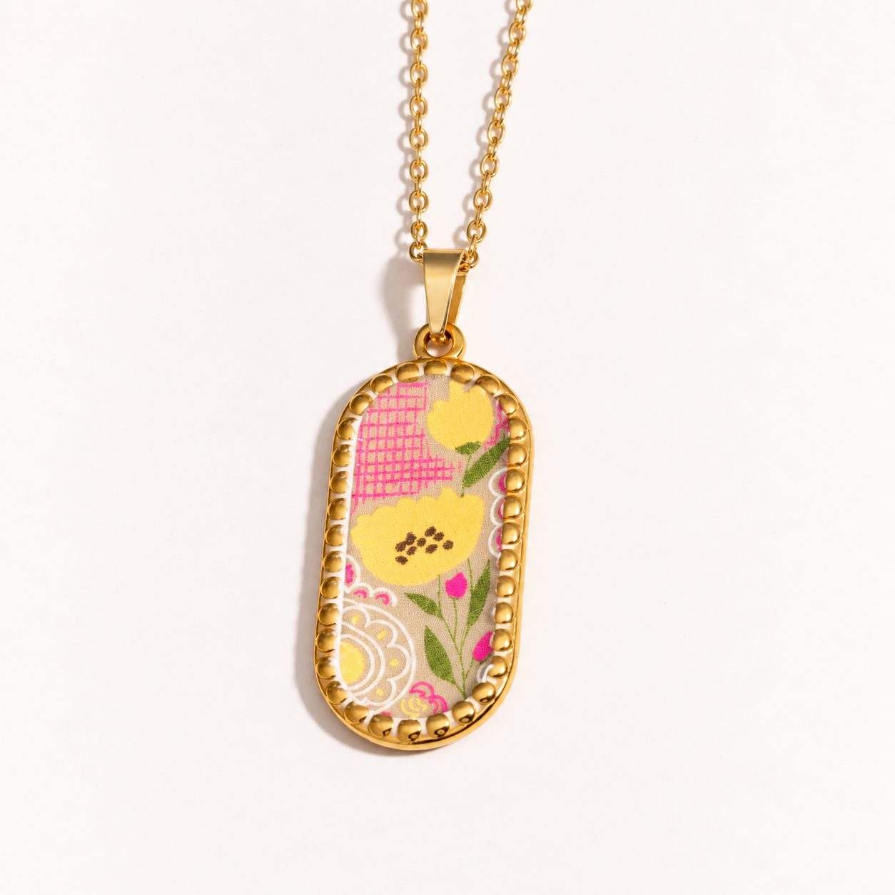 Blush Mosaic Necklace