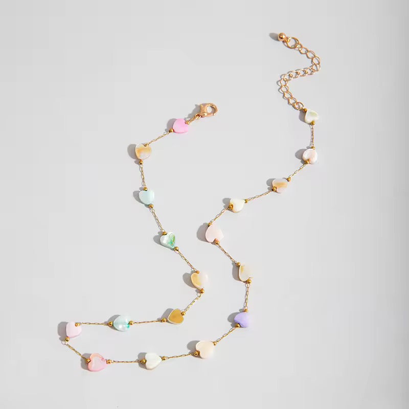 Pastel Heartbeats Necklace