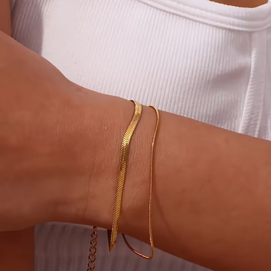 Luna Dual Chain Bracelet