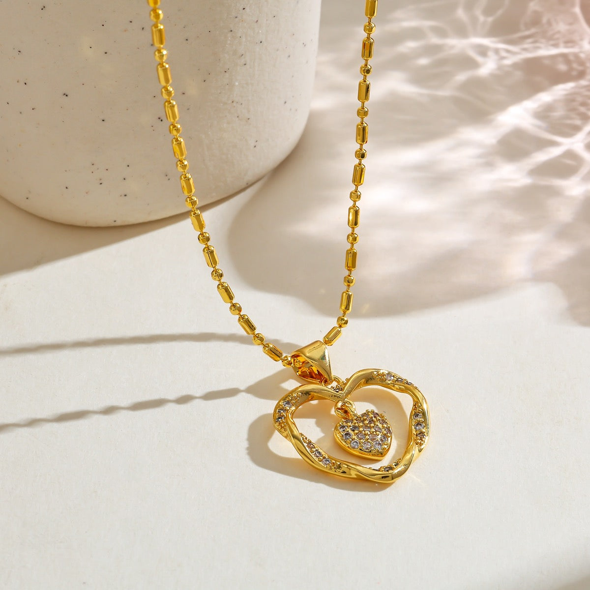 Lumière Heart Necklace